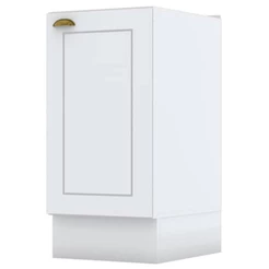 Armário de Cozinha Nova York 1 Porta 1 Prateleira Branco Hp - Henn