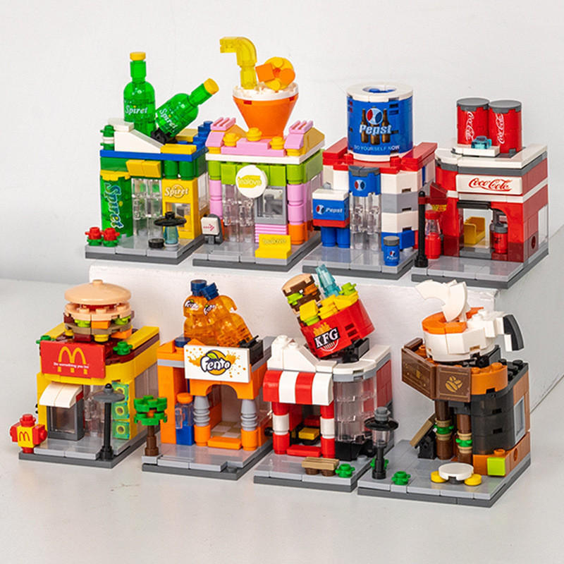 Lego Brothers Compatível Lego Pequenas Partículas Montadas Blocos de Construção Educacionais …