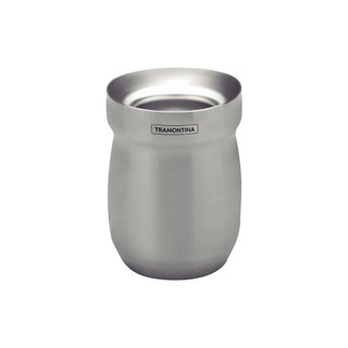 Cuia Térmica Tramontina 240ml, Em Aço Inox - 61647/230 em Oferta na Shopee