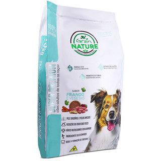 Ração Super Premium Grain Nature Cães Adultos 15kg Frang/Veg em Oferta na Shopee