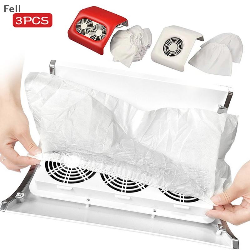 [Fel] 3 Unidades Coletor De Pó Para Unhas Bolsa Aspirador Coleção De Sucção De Poeira Substituição Manicure Ferramenta D