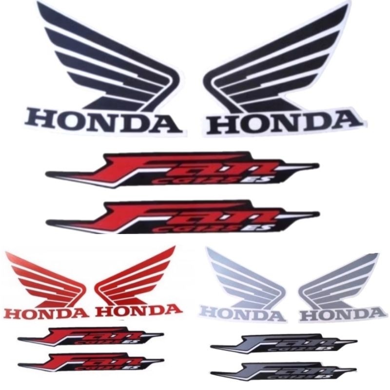 Adesivo faixa de moto Fan 125 ES 2011 VERMELHO / ROXO / PRETO ... ENVIO IMEDIATO