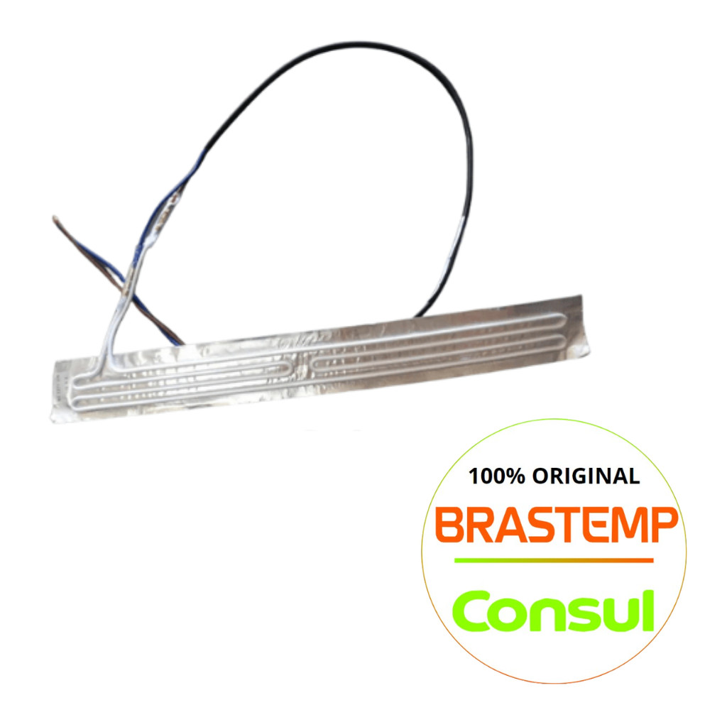 RESISTENCIA CALHA BRASTEMP REFRIGERADOR LD40 BRD32A, BRD32B, BRD33A, BRD34A, BRF32ACA, (DEMAIS MODELOS NA DESCRIÇÃO)