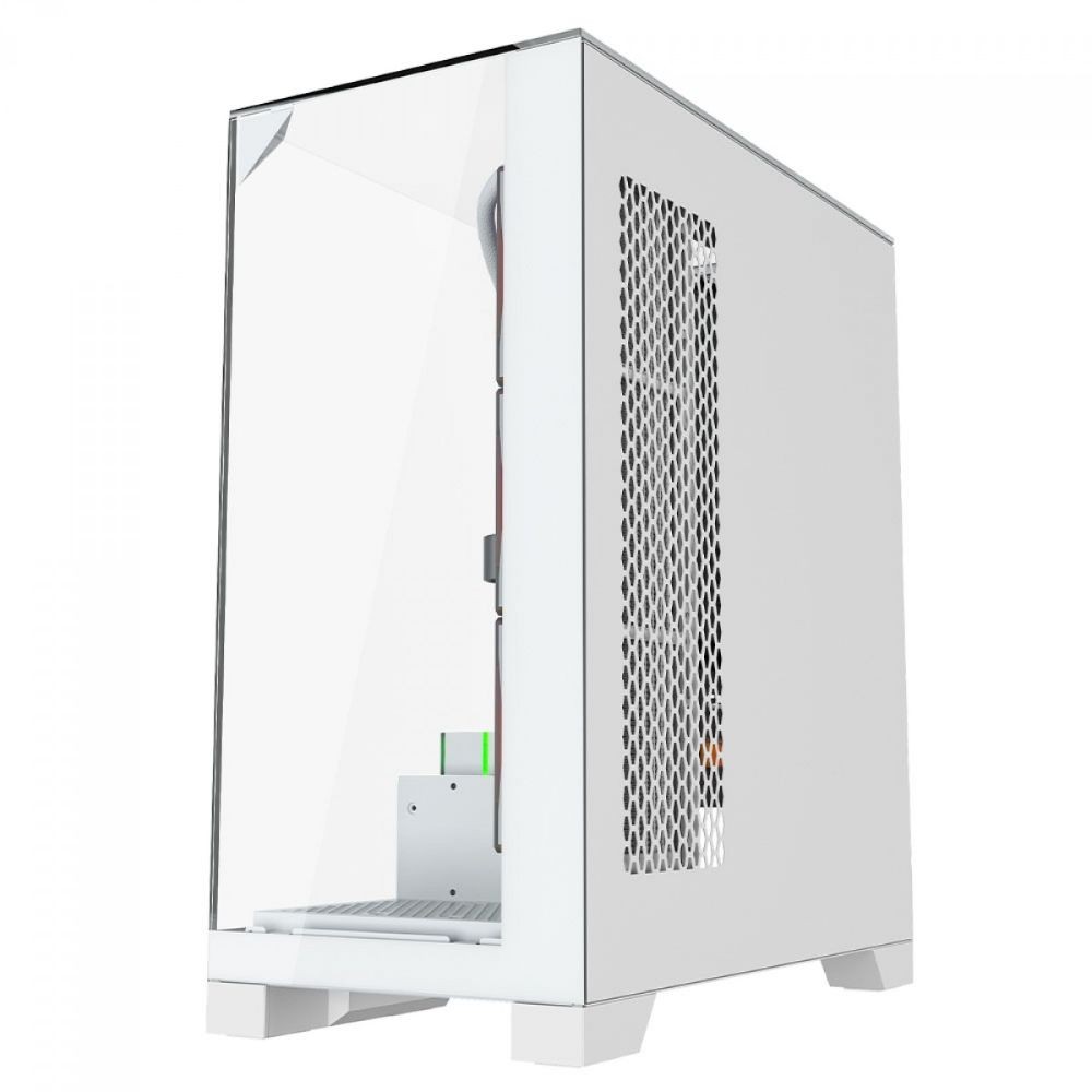 GABINETE GAMER MID TOWER SEM FAN SEM FONTE LIKETEC EMPIRE SNOW LC-AT-EMPIRE-2092