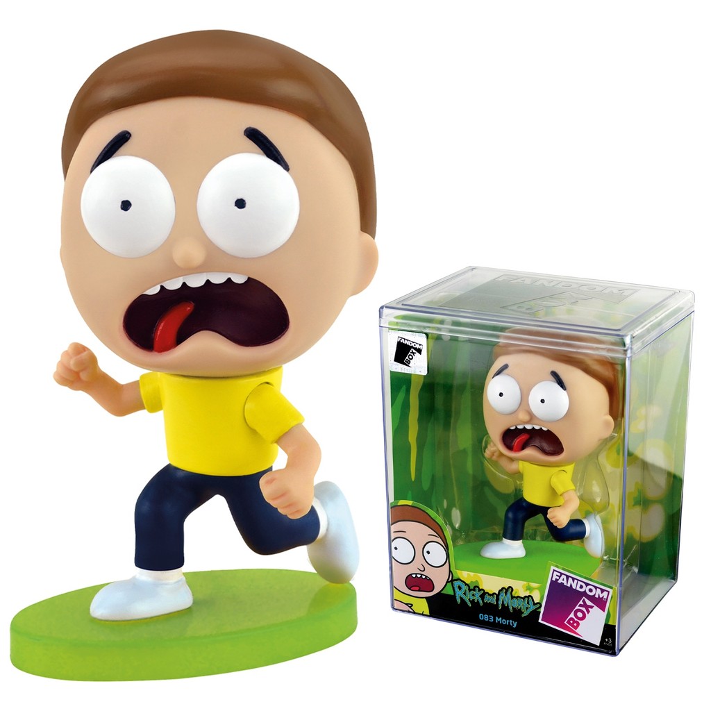 Fandom Box Morty Boneco Rick And Morty Colecionável 083 Em Vinil - Líder Brinquedos