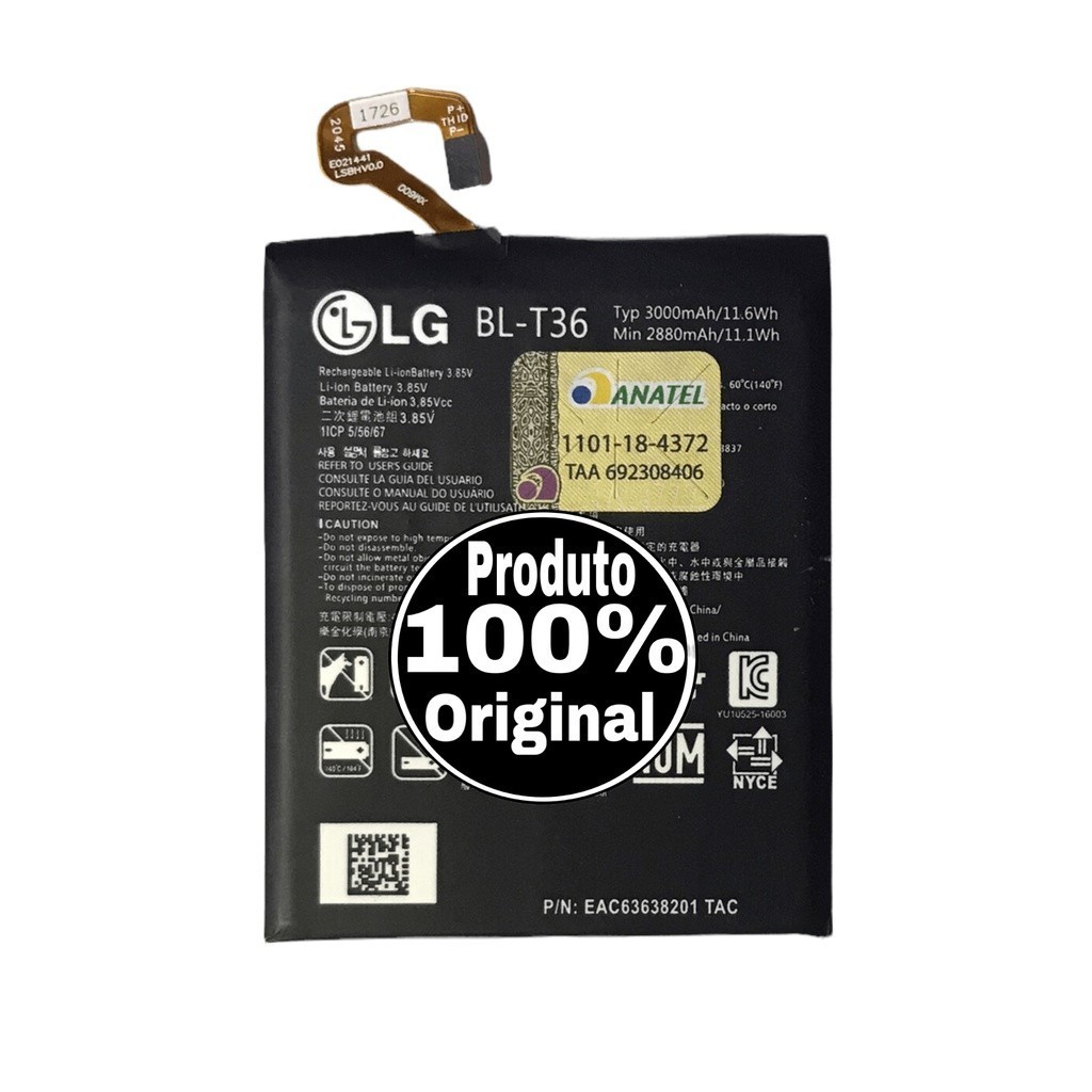 Bateria para Bl T36 Lg K11/K11+ Promoção novo pronto entrega