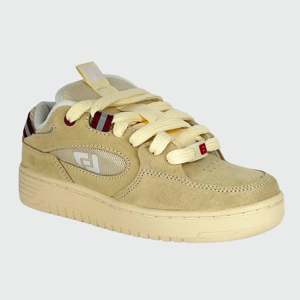 Tênis Freeday Switch Creme Bordô Original