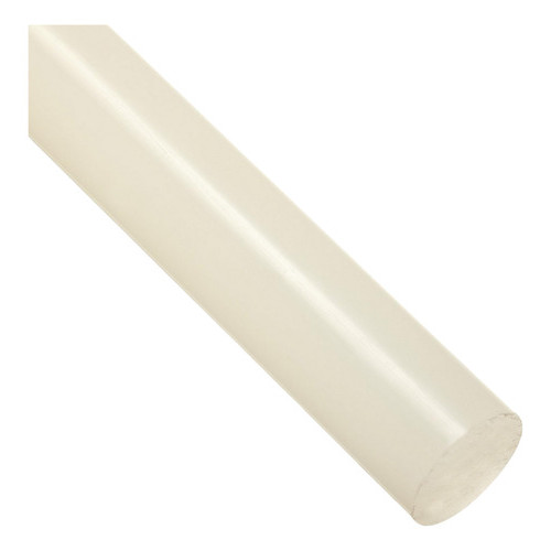 Barra de Polipropileno (PP) Tarugo 20mm x 500mm | Tarugo Maciço Técnico Usinagem, CNC e Projetos