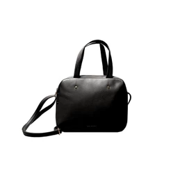 Bolsa Feminina Mini Baú Rebite Preta