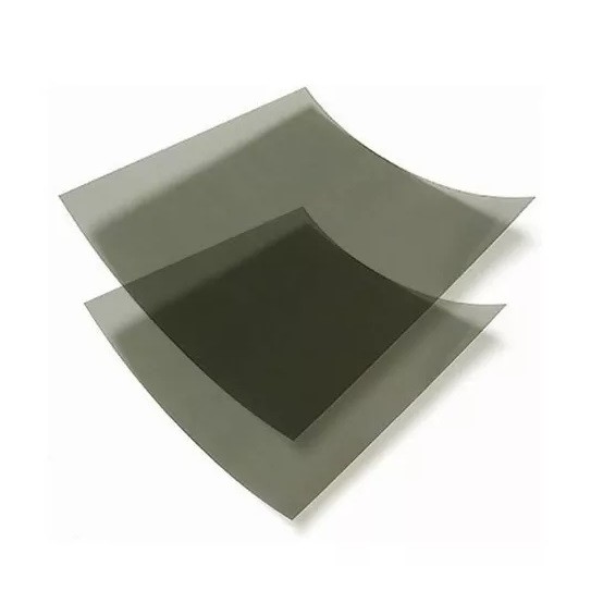 Película Polarizada Para Displays e Telas Tamanho 8x8cm - detalhe