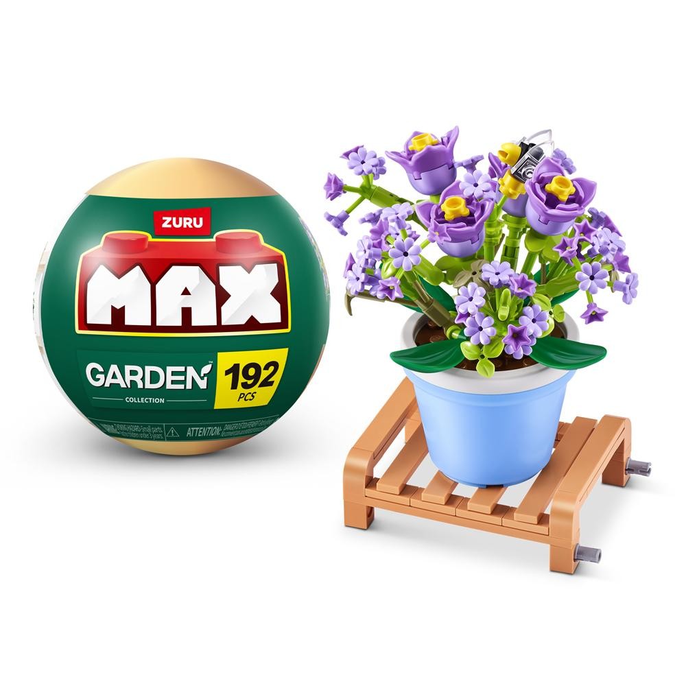 Blocos de Montar Max Premium Garden - Campânula 192 pçs em Oferta na Shopee