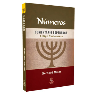 Números | Comentário Esperança | Antigo Testamento | Gerhard Maier em Oferta na Shopee