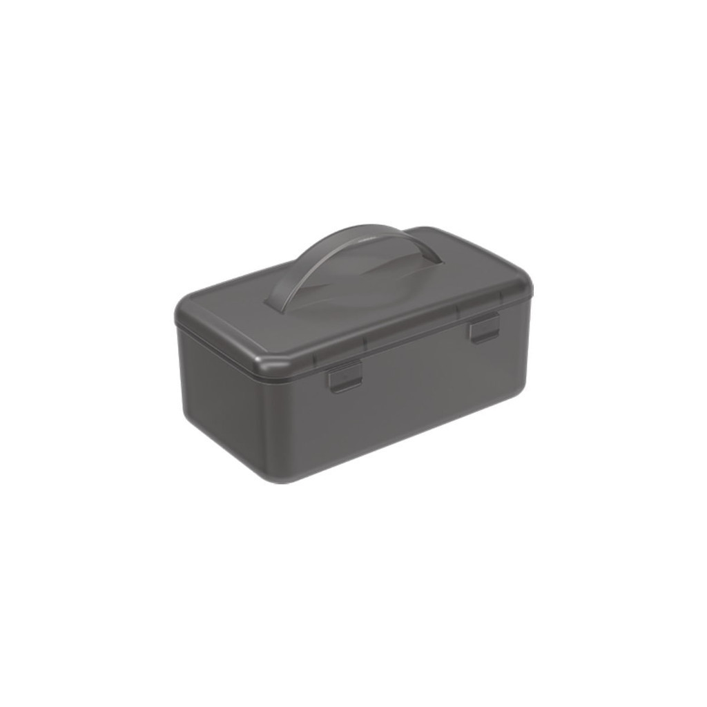 Necessária Coza Mega 24 x 14 x 10 cm Cor Fumê em Oferta na Shopee