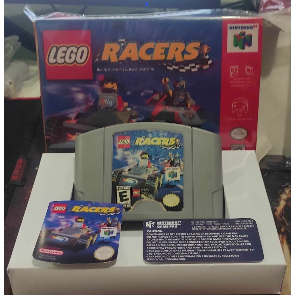 Jogo Lego Racers Nintendo 64 Original, Game, Fita, Cartucho N64.