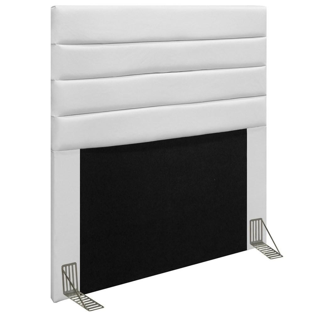 Cabeceira Cama Box Solteiro 90CM Rubi W01 Corano Branco - Mpozenato em Oferta na Shopee