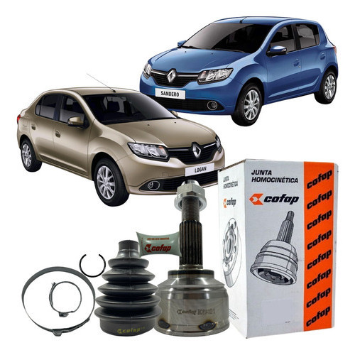 Ponteira Junta Homocinetica Original Cofap Renault Sandero Logan em Oferta na Shopee