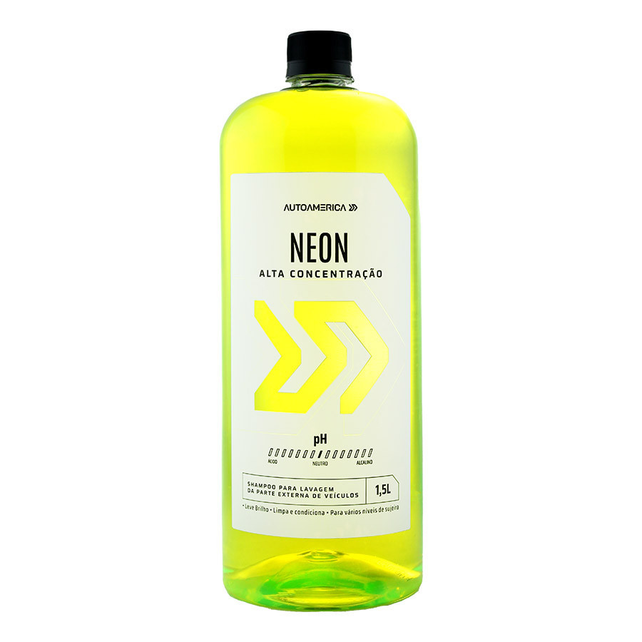 Shampoo Neutro Concentrado Neon 1,5L Autoamerica