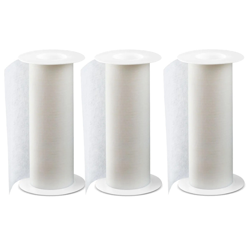 Kit Micropore Fita microporosa grande 10x4,5cm 3 unid. Branco com ANVISA em Oferta na Shopee
