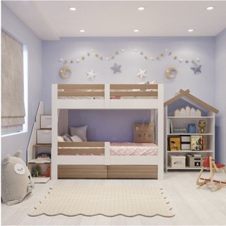 Beliche Infantil Star Plus com Grade de Proteção Casatema Branco/Montana em Oferta na Shopee