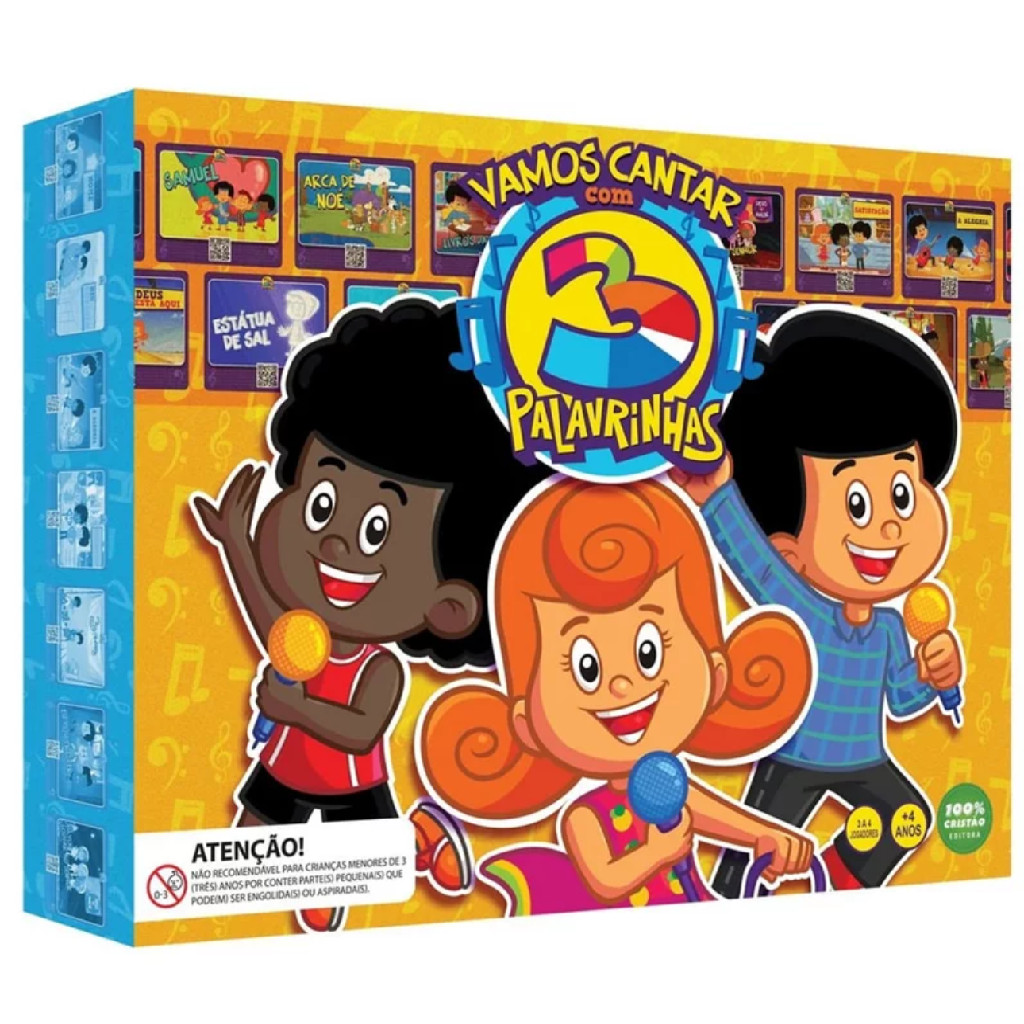 Jogo Vamos Cantar Com 3 Palavrinhas - Gaming & Consoles