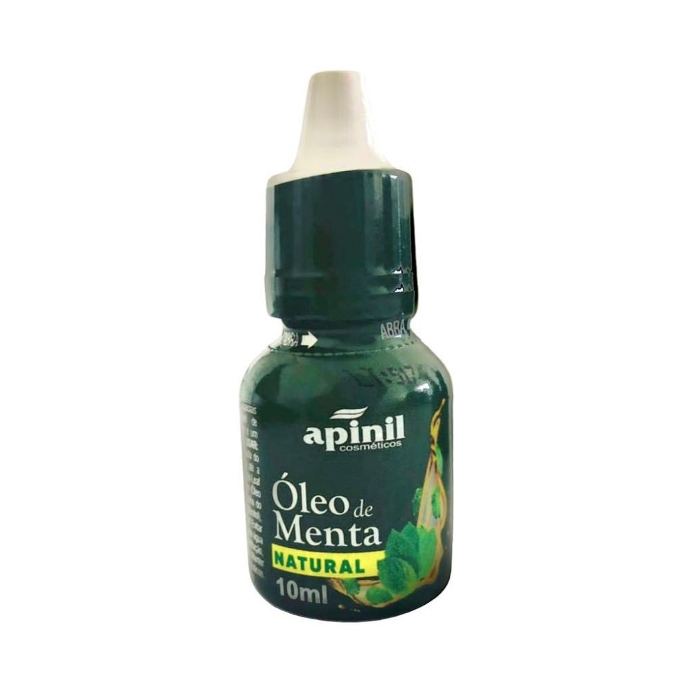 Óleo De Menta Original Natural Apinil - 10ml em Oferta na Shopee