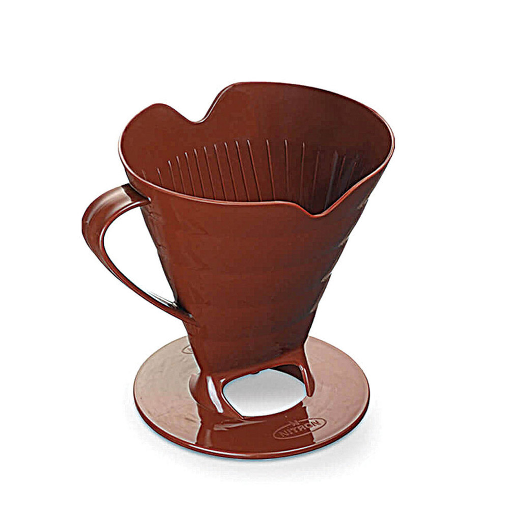Porta Filtro para Café Marrom Casa Organizada Prático e Funcional