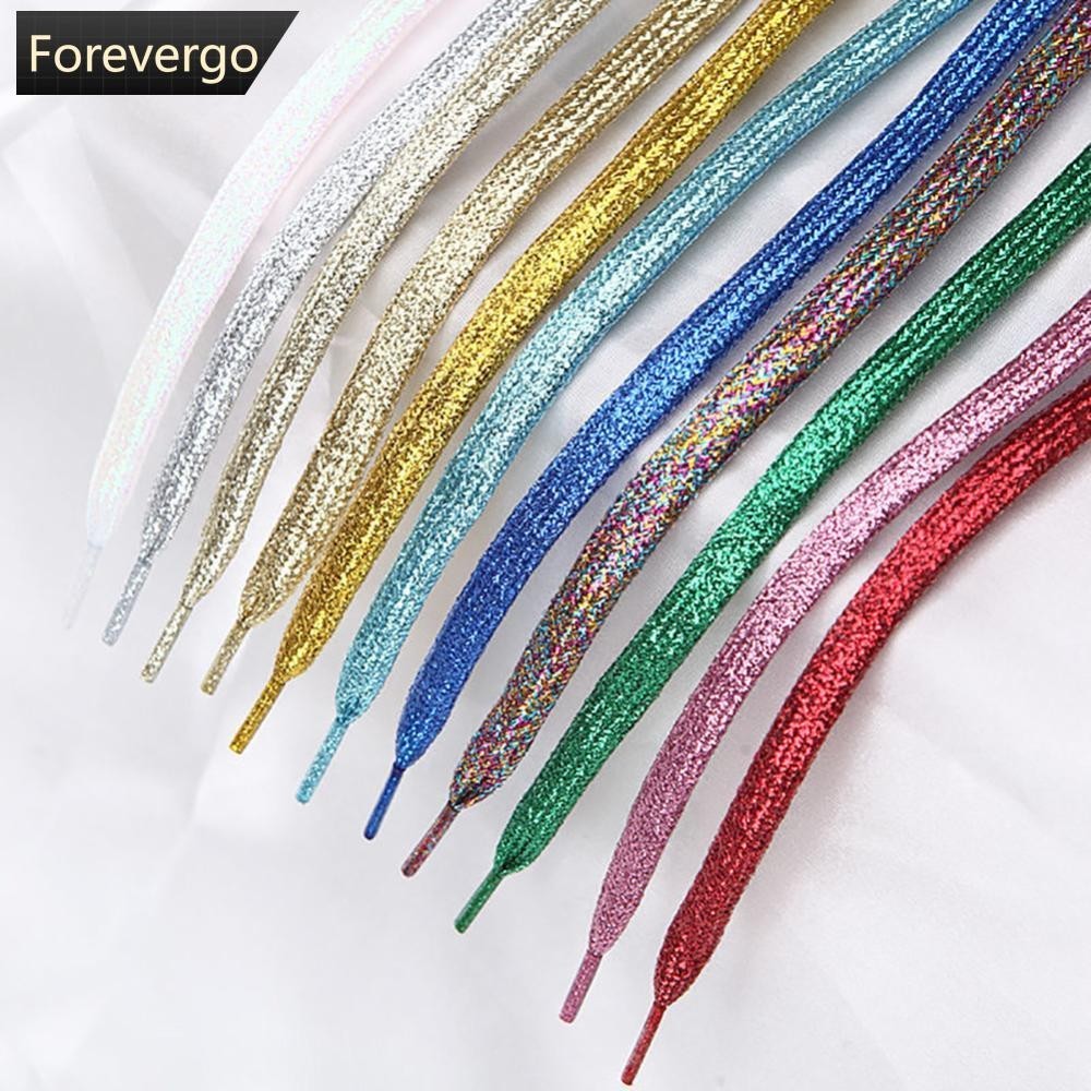 FOREVERGO One Pairs Tênis De Laço Elástico Arco-Íris Sem Laços De Sapato De Borracha Plana Para Sapatos E8K5 em Oferta na Shopee