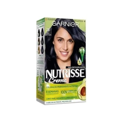 Tintura Creme Garnier Nutrisse 2.8 Preto Azulado Acai