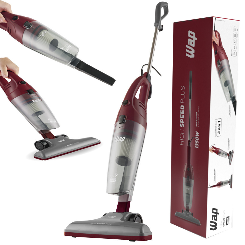 Aspirador Pó Vertical de Mão Vassoura Elétrica High Speed Plus 1350w Wap - Home Appliances