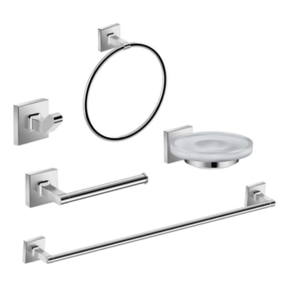 Kit De Acessórios Up 5 Peças Cromada Celite em Oferta na Shopee