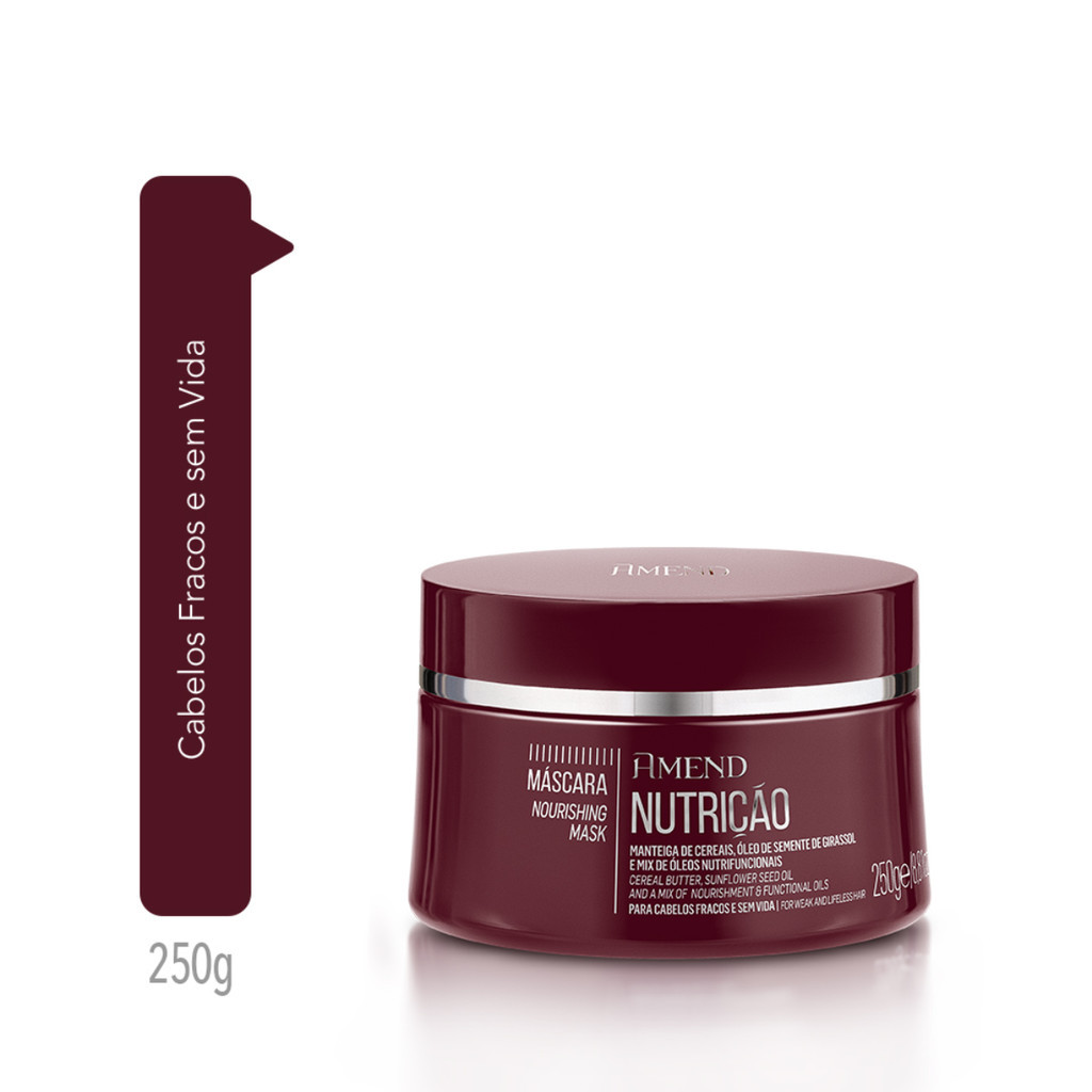 Máscara Nutrição Amend Essenciais 250g — imagem 2 de 2