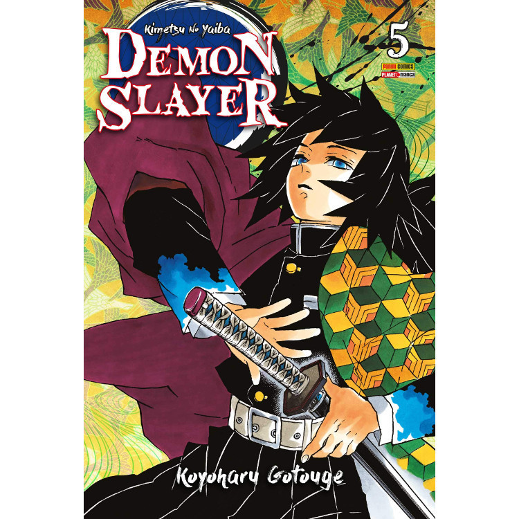 Demon slayer - kimetsu no yaiba vol. 5 - Mangá | Livro Novo | Português