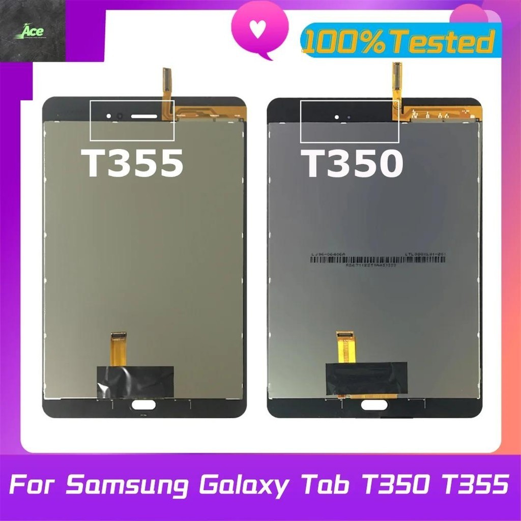 Superqualidade LCD Para Samsung Galaxy Tab A 8.0 SM-T355 (3G) T350 (WIFI) display Tela De Toque Digitador Assembléia Sub