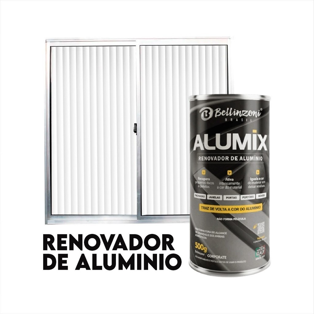 Renovador De Alumínio Alumix Cores 500g - Bellinzoni BLACK & CORS · foto 2