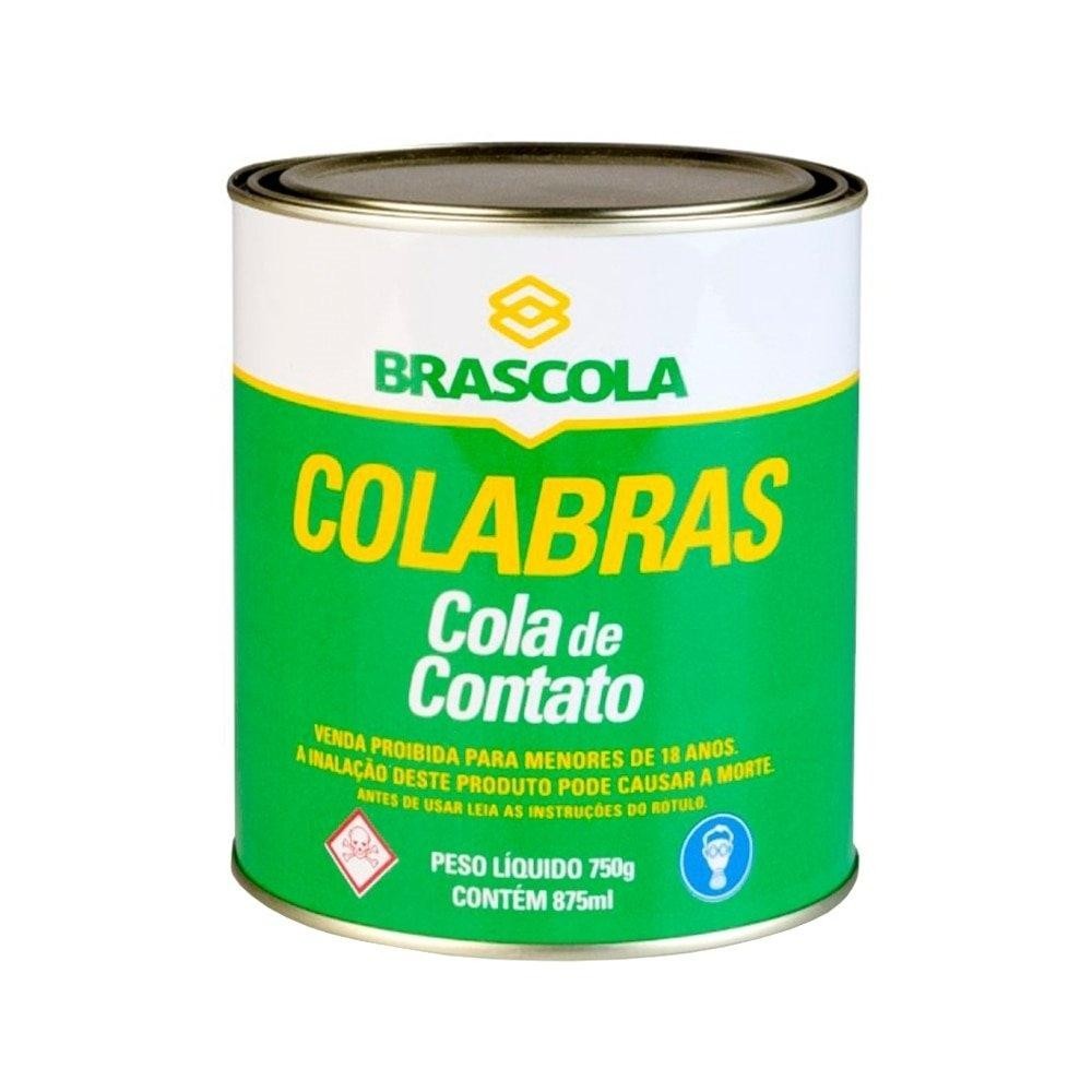Cola Contato Brascola Colabras com Toluol 750g em Oferta na Shopee
