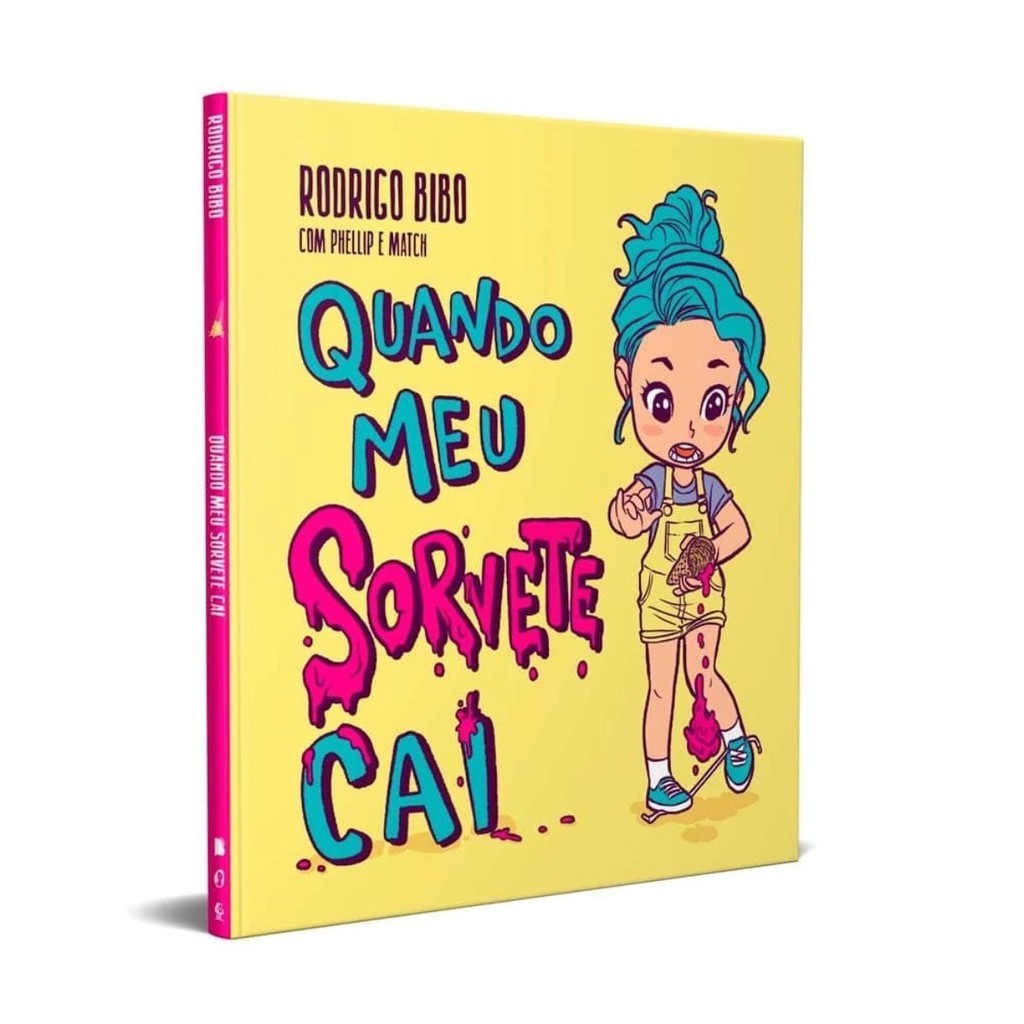 Livro Quando Meu Sorvete Cai | Capa Dura | Rodrigo Bibo em Oferta na Shopee