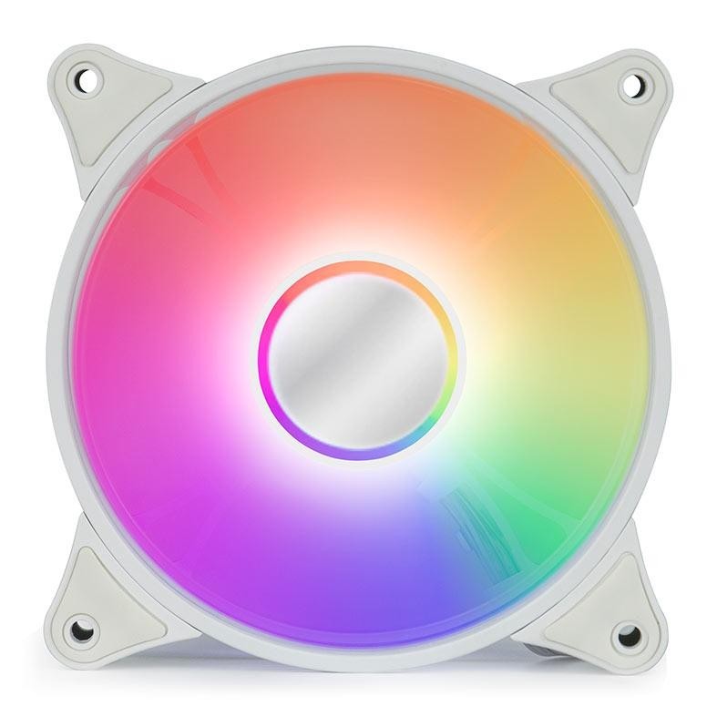 Ventoinha Aigo Darkflash AR12 Pro Single, ARGB, 120mm, Branco, AR12-PRO-SINGLE-WH