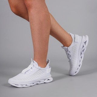 Tênis Esportivo Unissex Academia Treino Em Geral Branco White Gelo Resistente Estoque Limitado em Oferta na Shopee