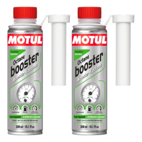 KIT MOTUL OCTANE BOOSTER GASOLINE 300ML 2 UNIDADES em Oferta na Shopee