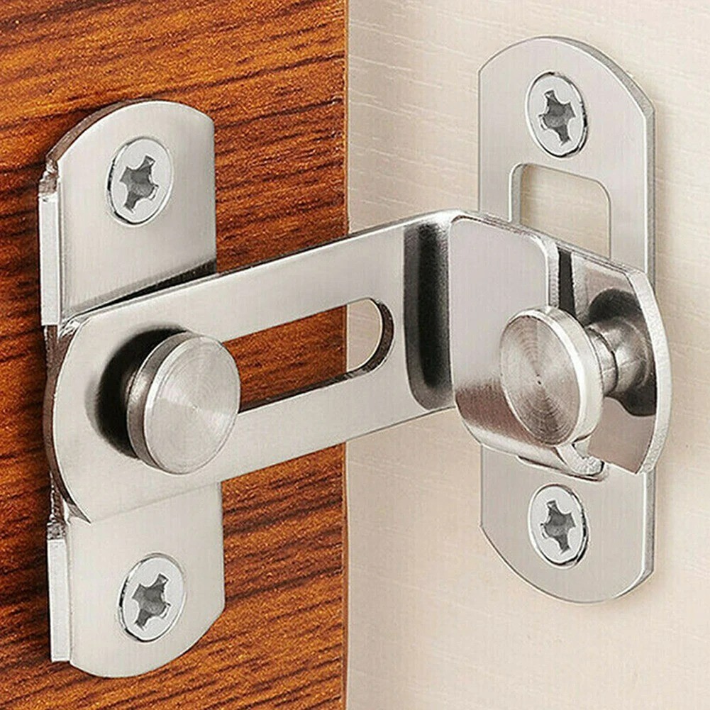 Trinco Tranca De Porta e Janelas Tramela  Em Aço Inox