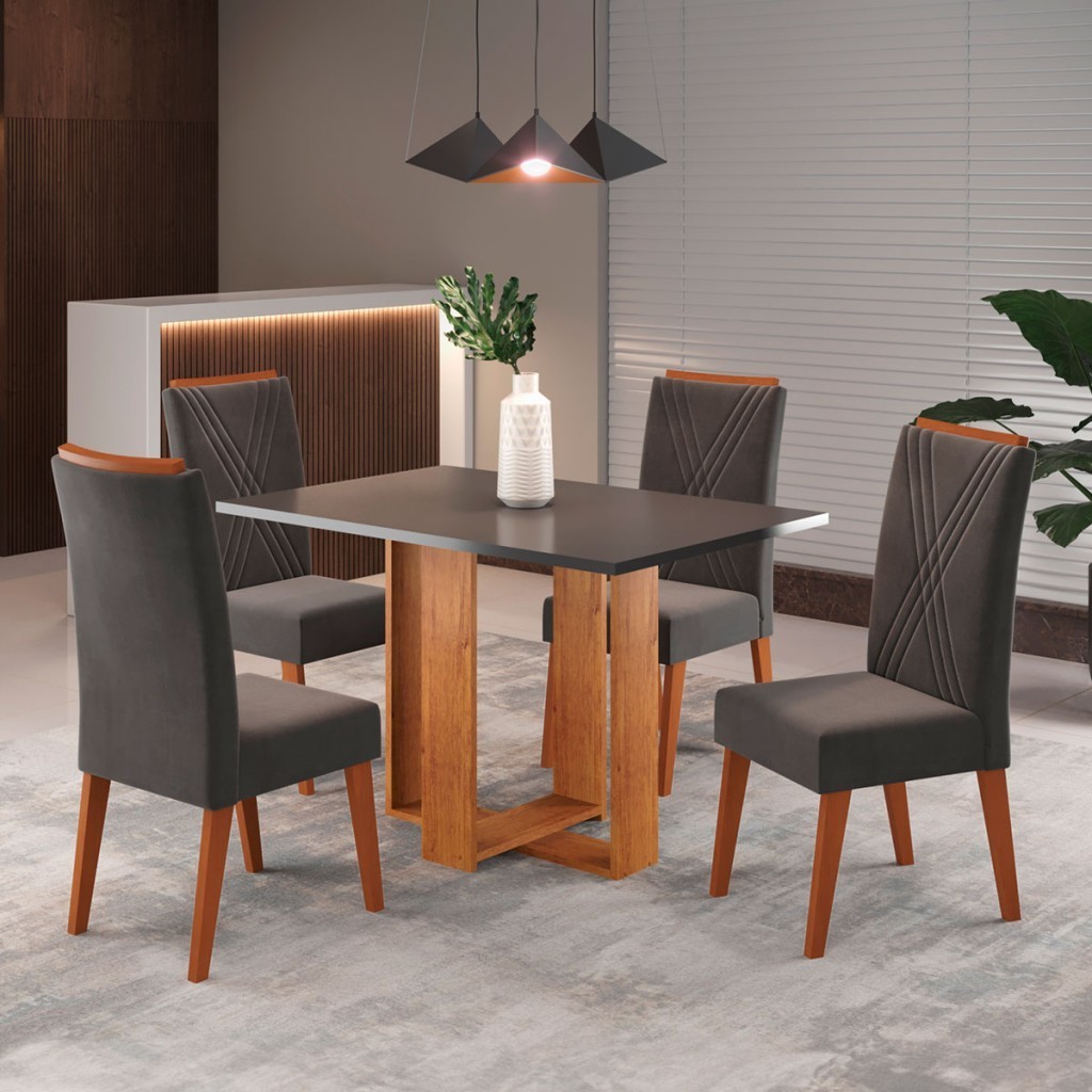 Mesa de Jantar 4 Lugares Nicarágua em Oferta na Shopee