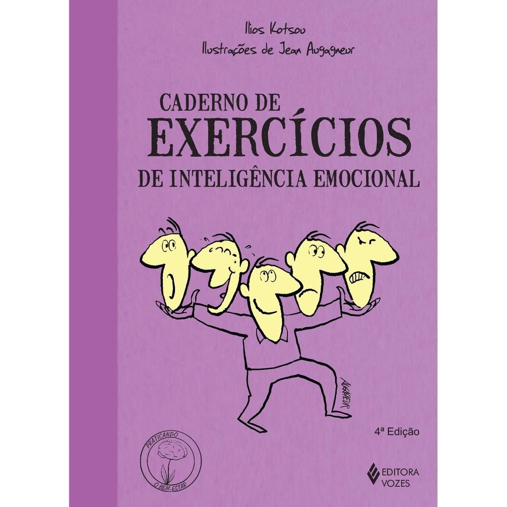 Caderno de exercícios de inteligência emocional em Oferta na Shopee