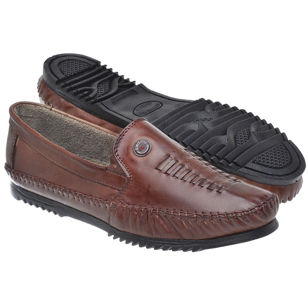 Mocassim Sapato Masculino Sapatilha Artesanal Steff Way Couro Legitimo 13