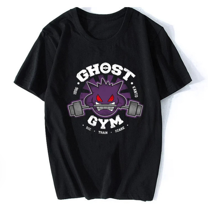 Camiseta Academia Treino Ghost Gym monstrinho  envio imediato