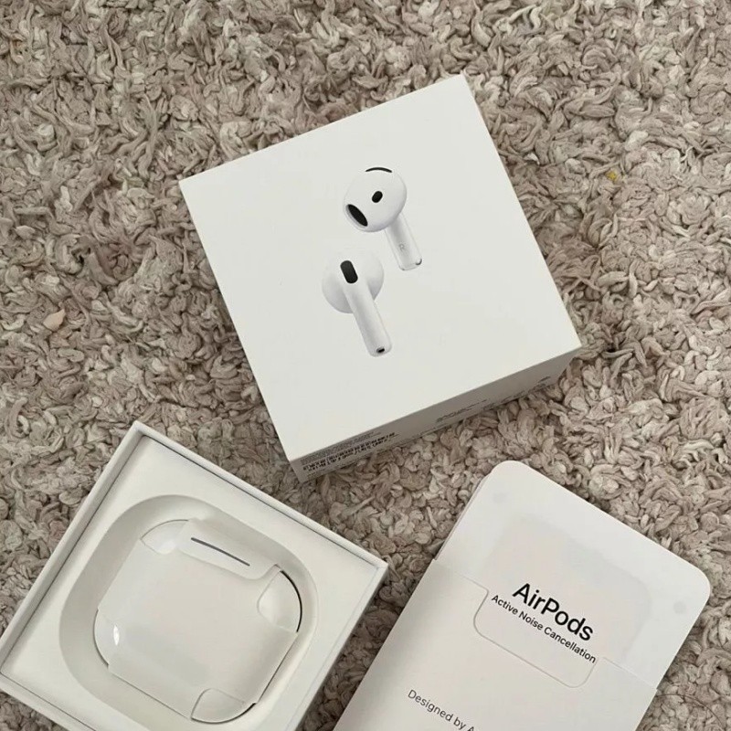 Airpods 4 Fone De Ouvido Estéreo Bluetooth Sem Fio