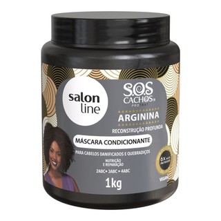 Máscara Capilar Salon Line SOS Arginina Reconstrução 1kg em Oferta na Shopee