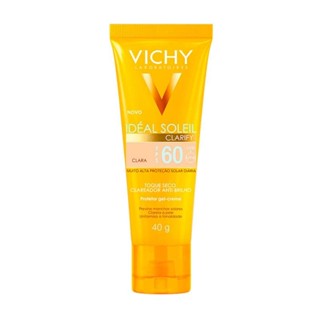 Protetor Solar Facial Vichy Idéal Soleil Clarify FPS60 Clara 40g em Oferta na Shopee