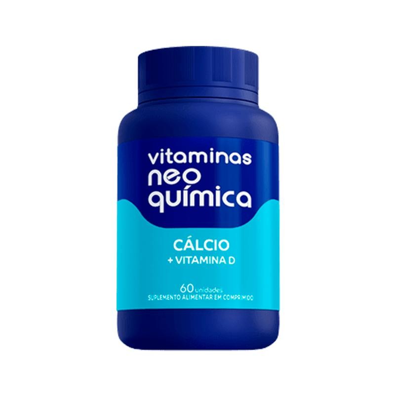 Vitamina Neo Química Cálcio 60 Comprimidos em Oferta na Shopee