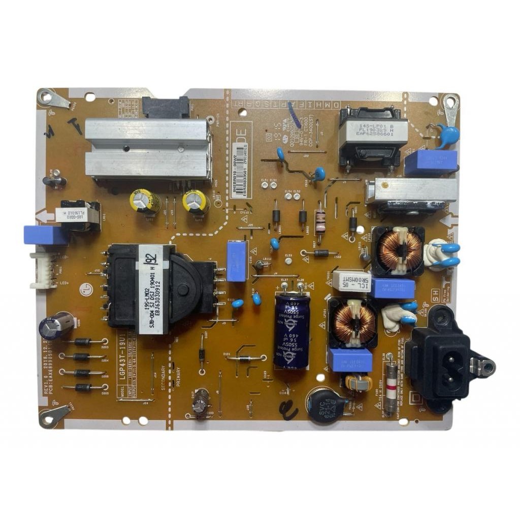 Placa Fonte Tv LG 43um7500 Eax68990501 (1.0)