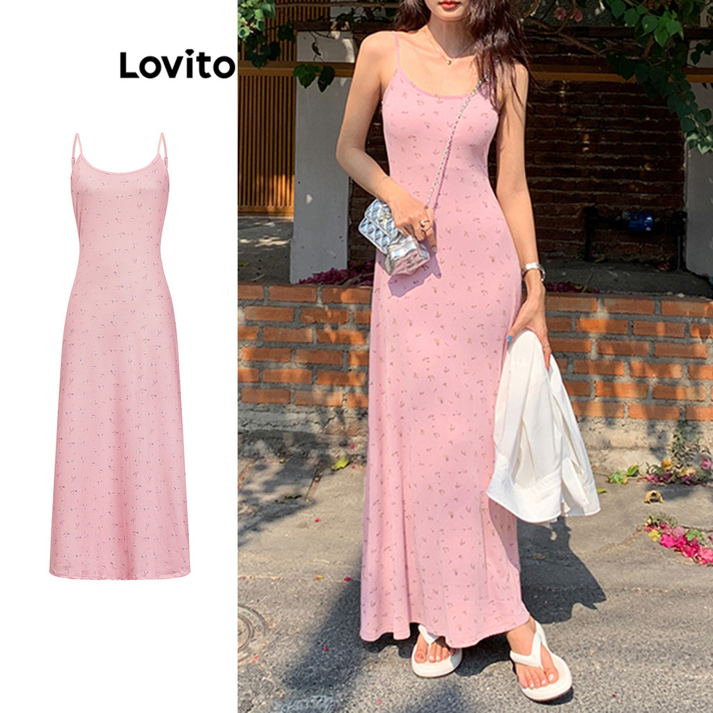 Lovito Vestido Casual Vestido Floral Ditsy Para Mulheres L105MD318 - Women Clothes